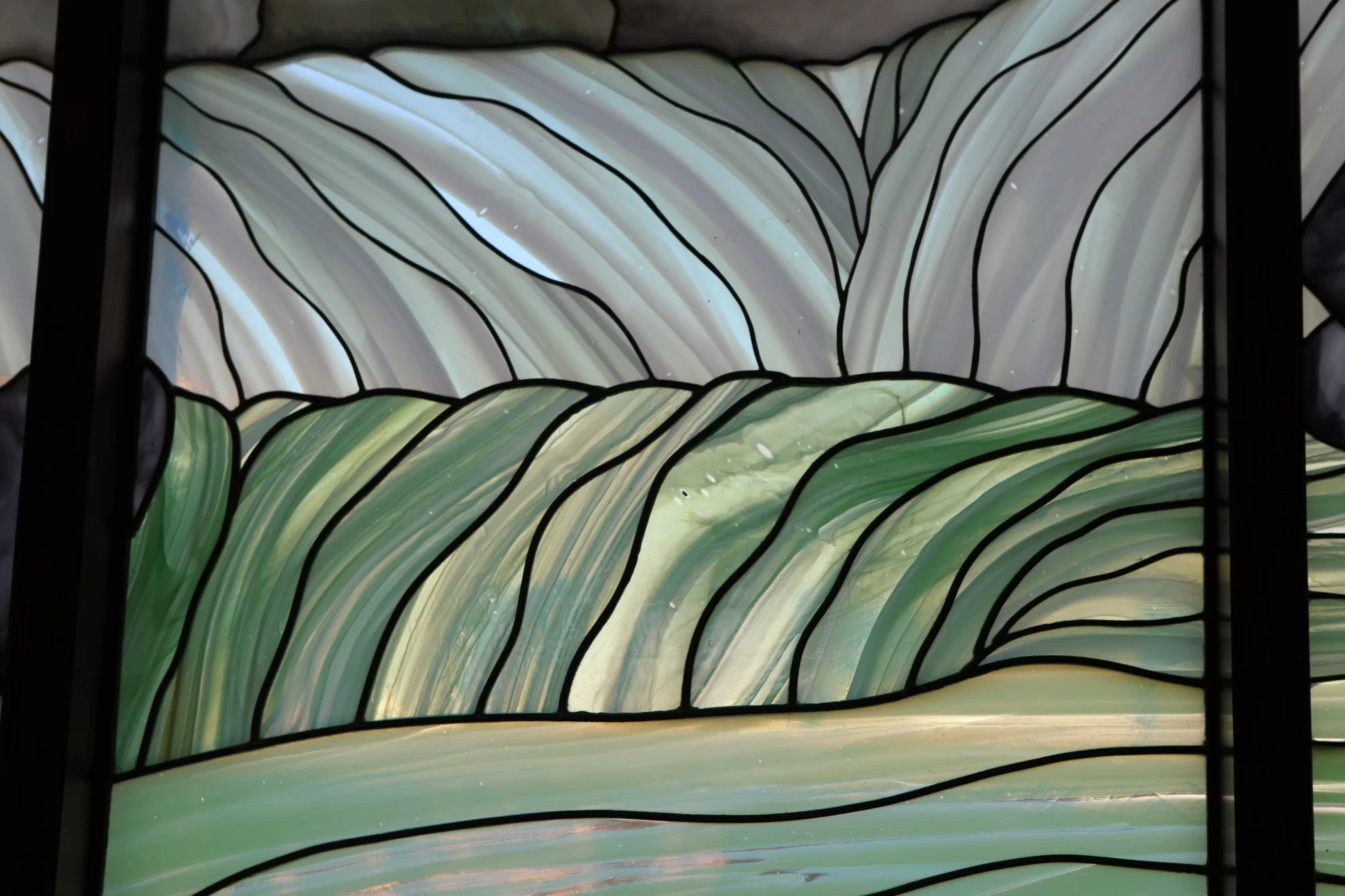 Stained glass inspection — insurance appraisal